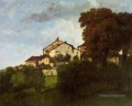 Les Maisons du Château d’Ornans Réaliste peintre Gustave Courbet